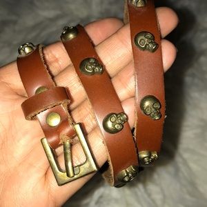 Leather bracelet